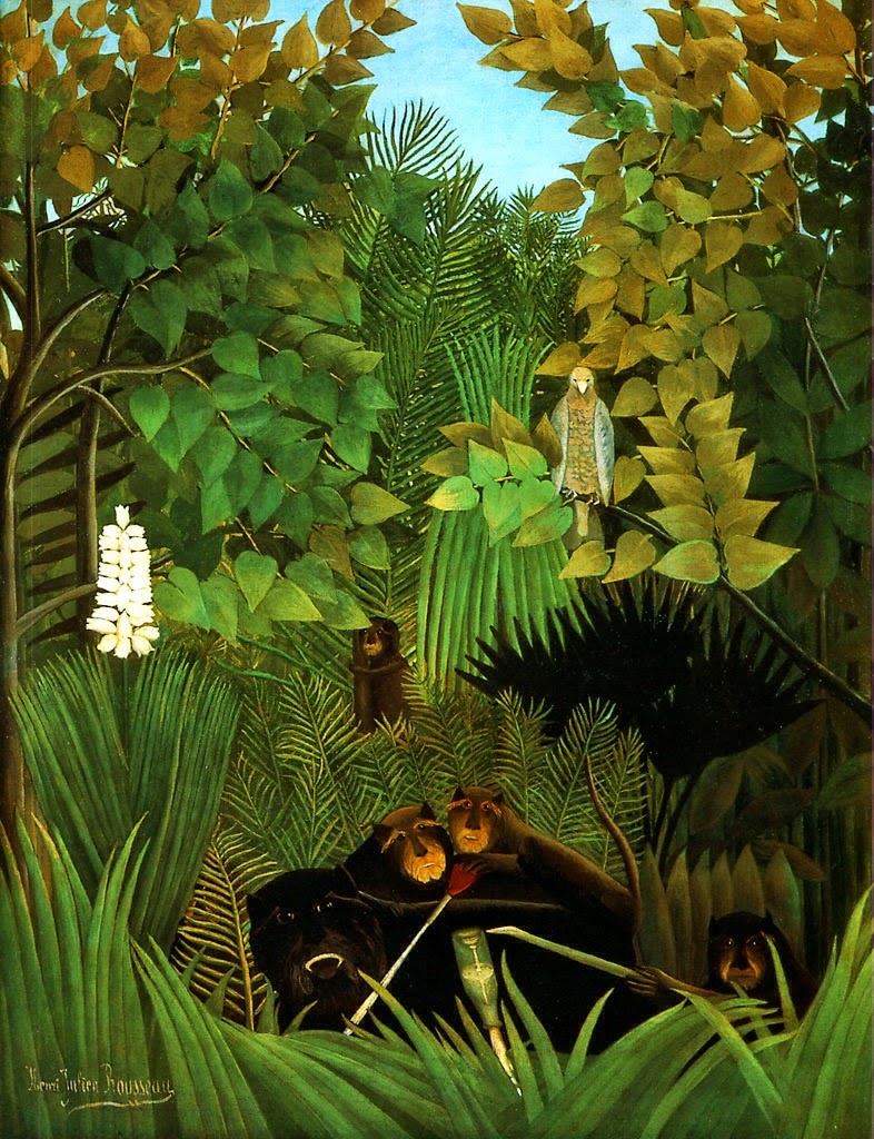 Henri Rousseau - The Merry Jesters.jpg - Henri  Rousseau