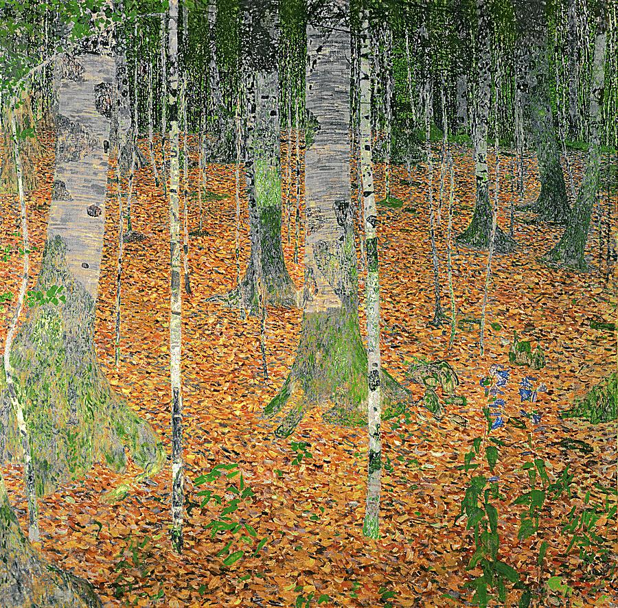 the-birch-wood-gustav-klimt.jpg - Gustav  Klimt