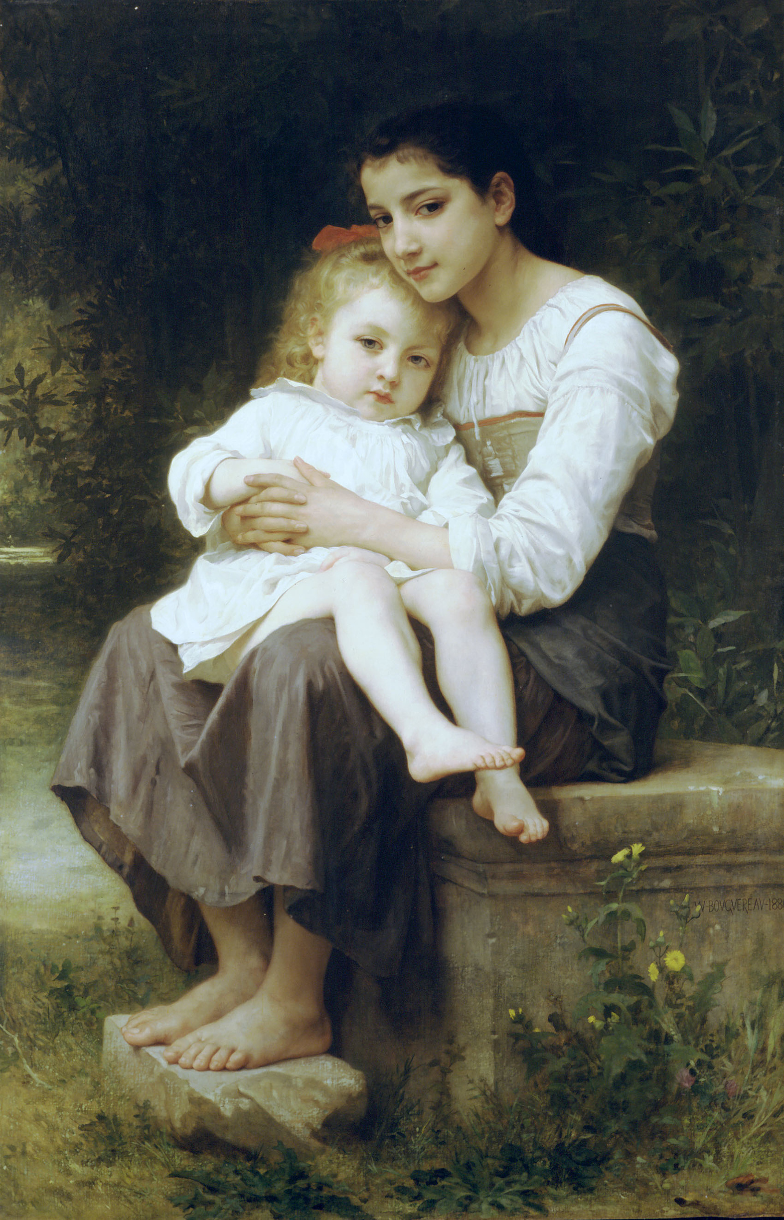 William-Adolphe_Bouguereau_(1825-1905)_-_Big_Sis'_(1886).jpg - Adolphe  Bouguereau
