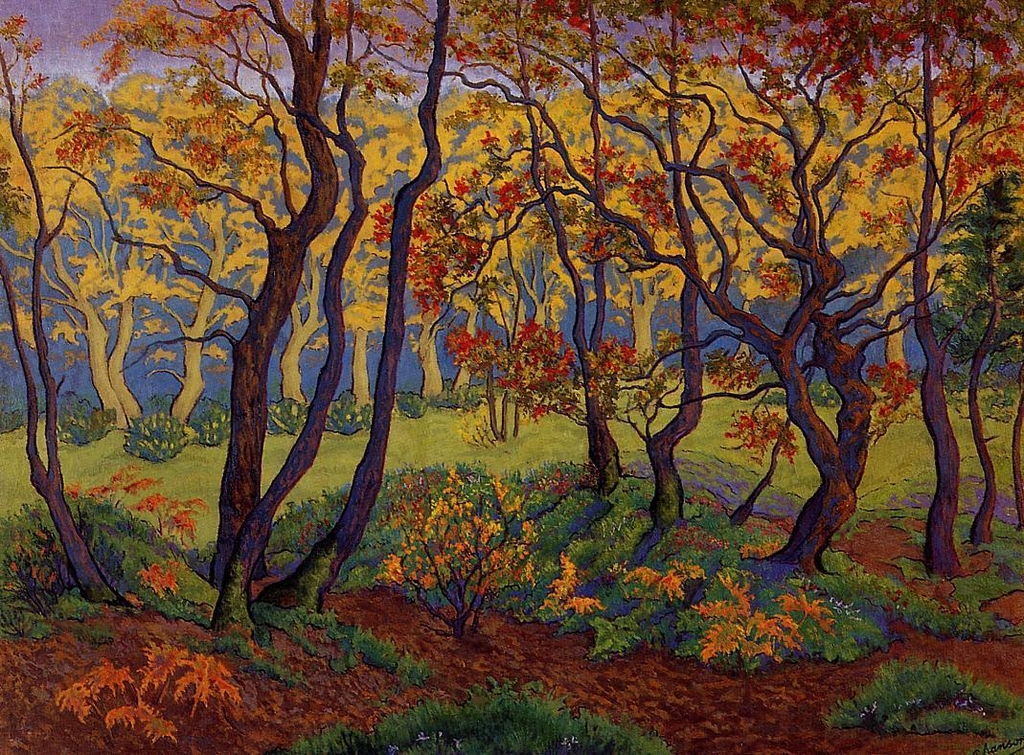 1895c The Clearing or Edge of the Wood.jpg - Paul  Ranson