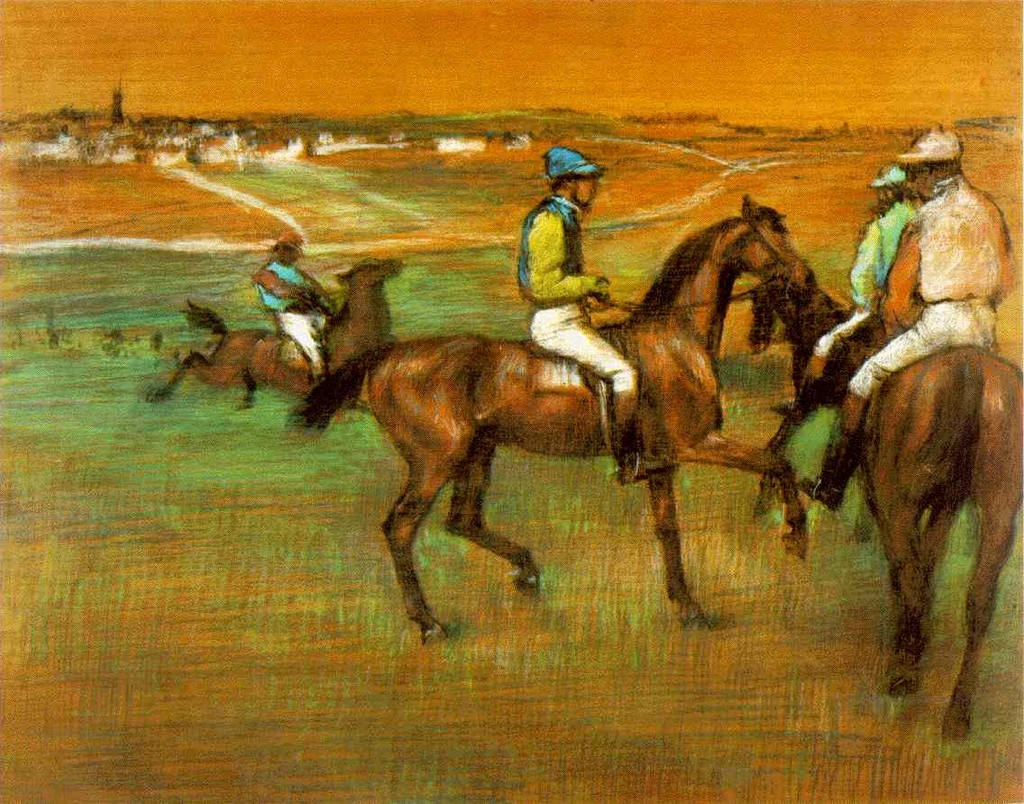 degas.race-horses.jpg - Edgar  Degas
