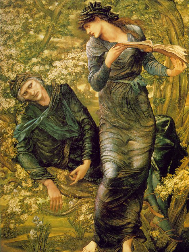 burne-jones_merlin.jpg - Edward  Burne  Jones