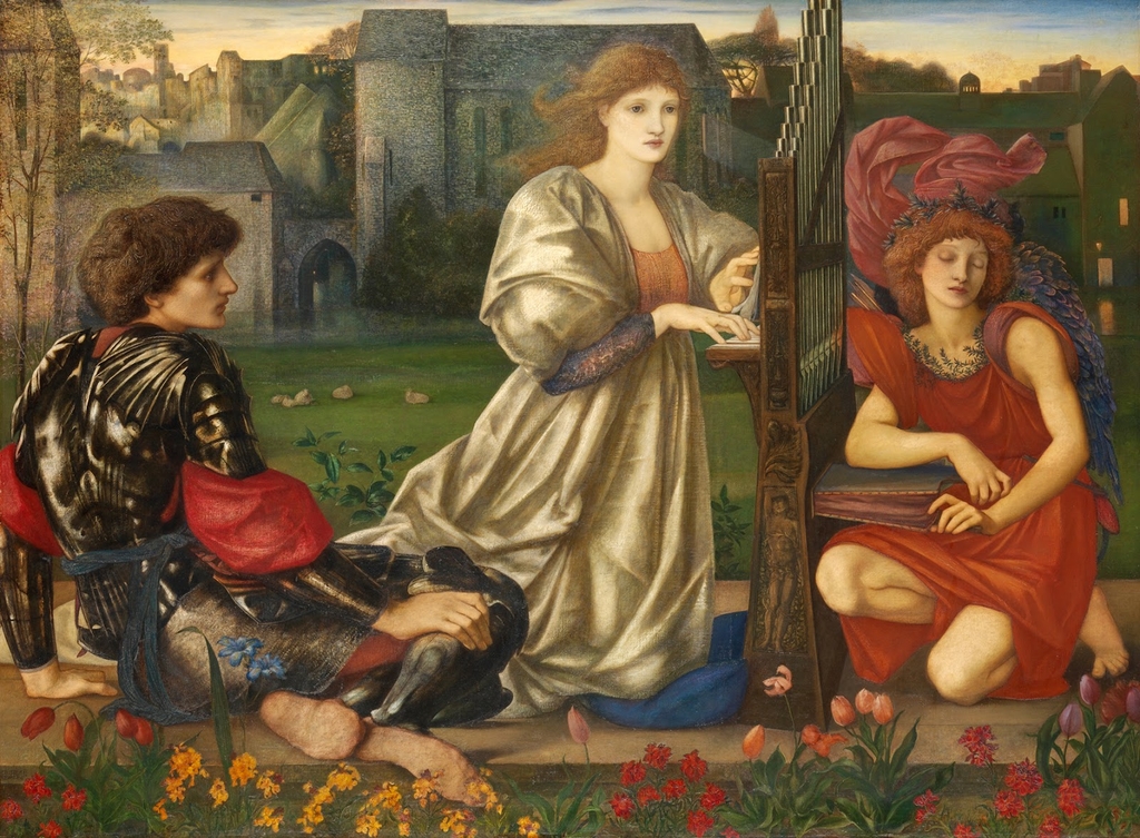 Edward Burne-Jones - Le Chant d'Amour.jpg - Edward  Burne  Jones