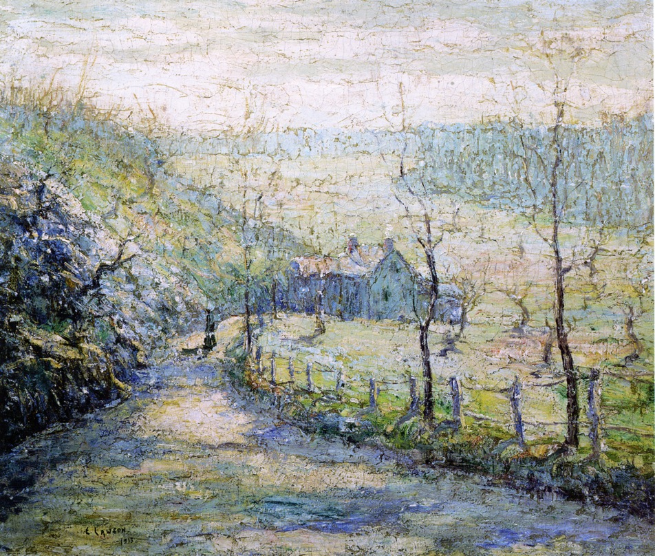 Ernest-Lawson-xx-The-Road-xx-Private-collection.jpg - Ernest  Lawson