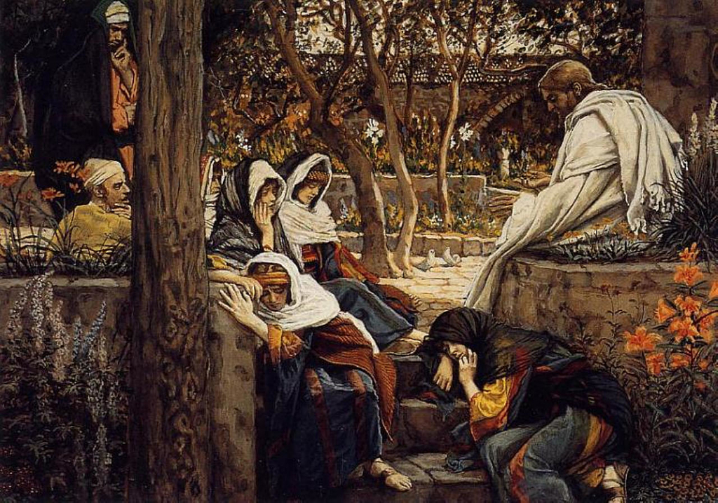 jesus-at-bethany-1894.jpg - James  Tissot