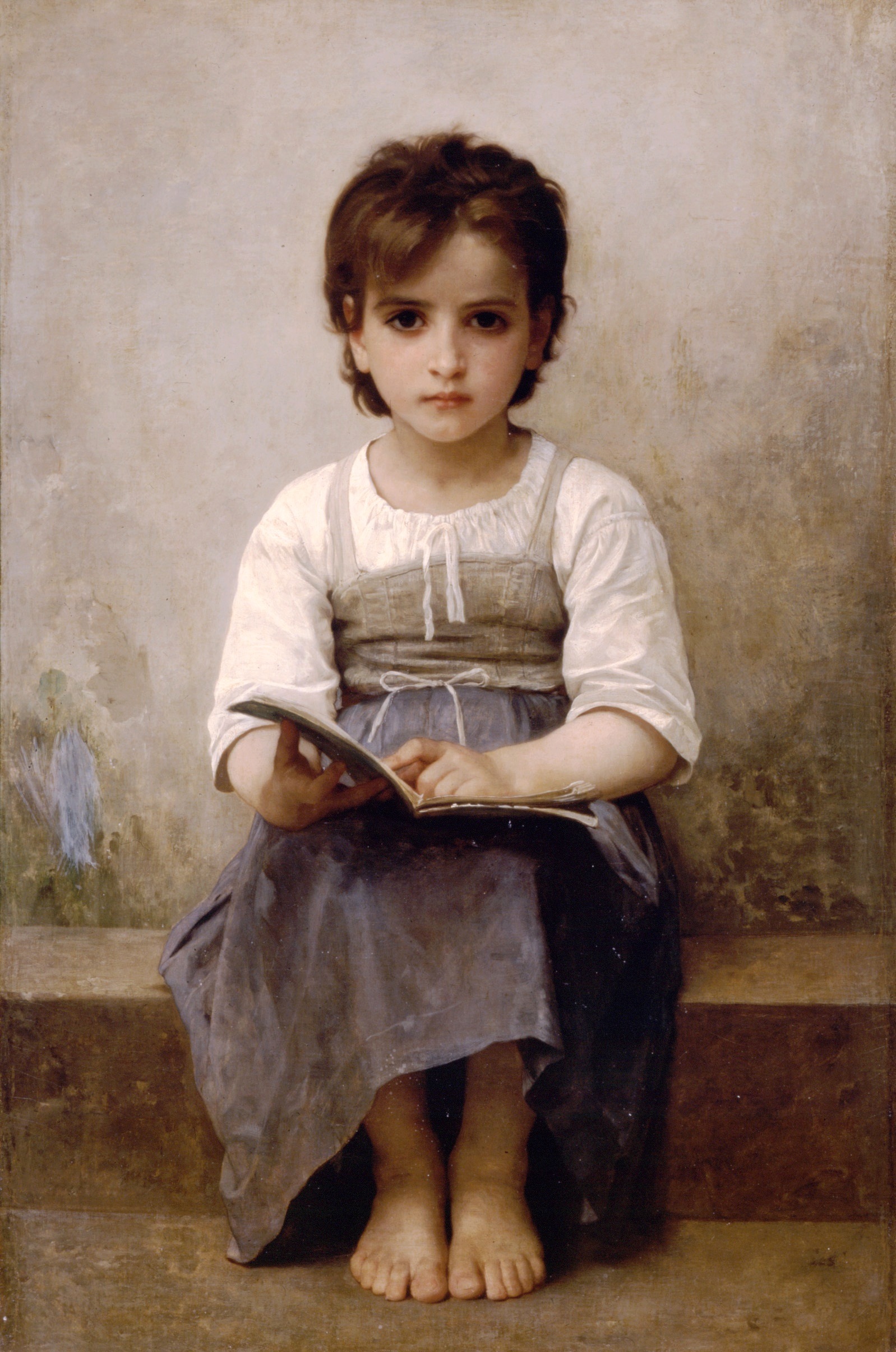 William-Adolphe_Bouguereau_(1825-1905)_-_The_Difficult_Lesson_(1884).jpg - Adolphe  Bouguereau