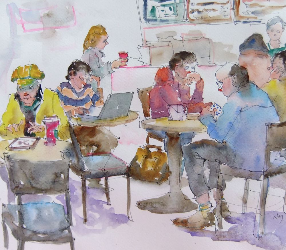 watercolor painting cafe scene macphail.jpg - Nora  Mac  Phail  (02)