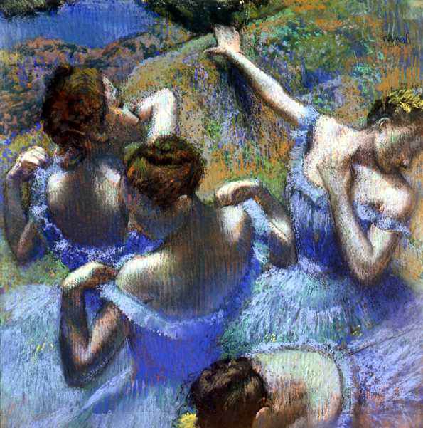 degas blue dancers.jpg - Edgar  Degas