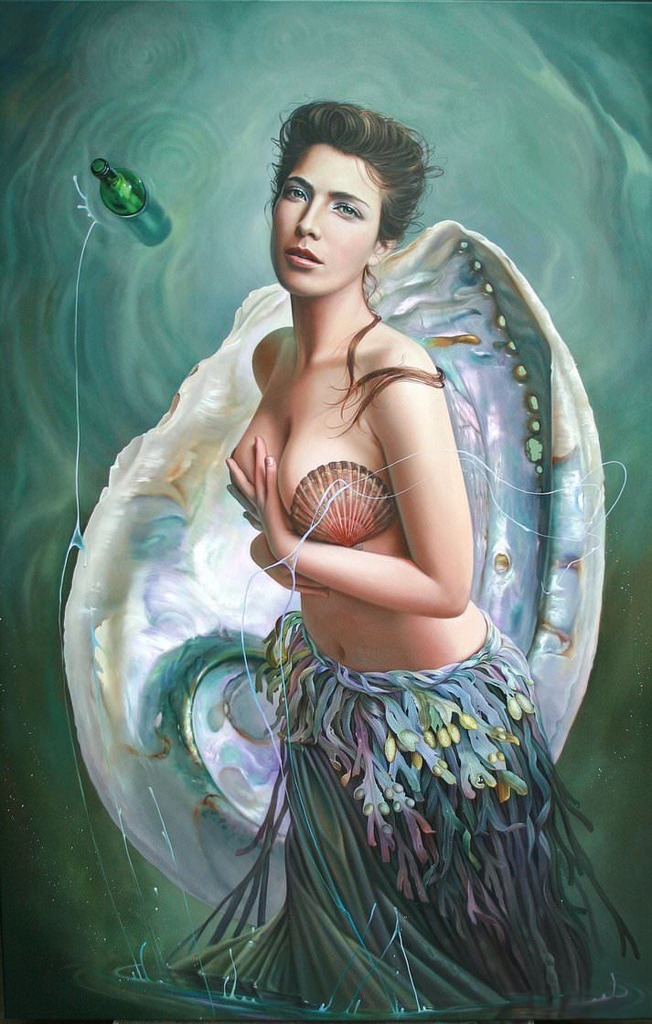 message-in-a-bottle-mermaid-woman-female-feminine-fine-art-painting-beautiful-inspirational.jpg - Christiane  Vleugels