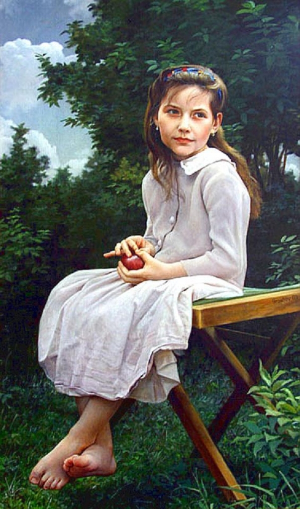 slava-groshev-a-girl-with-a-red-apple-2003-e1270345581354.jpg - Slava  Groshev