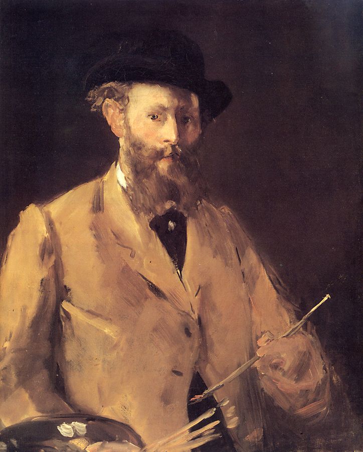 Manet_Self-Portrait_with_Palette_v3.jpg - Edouard  Manet