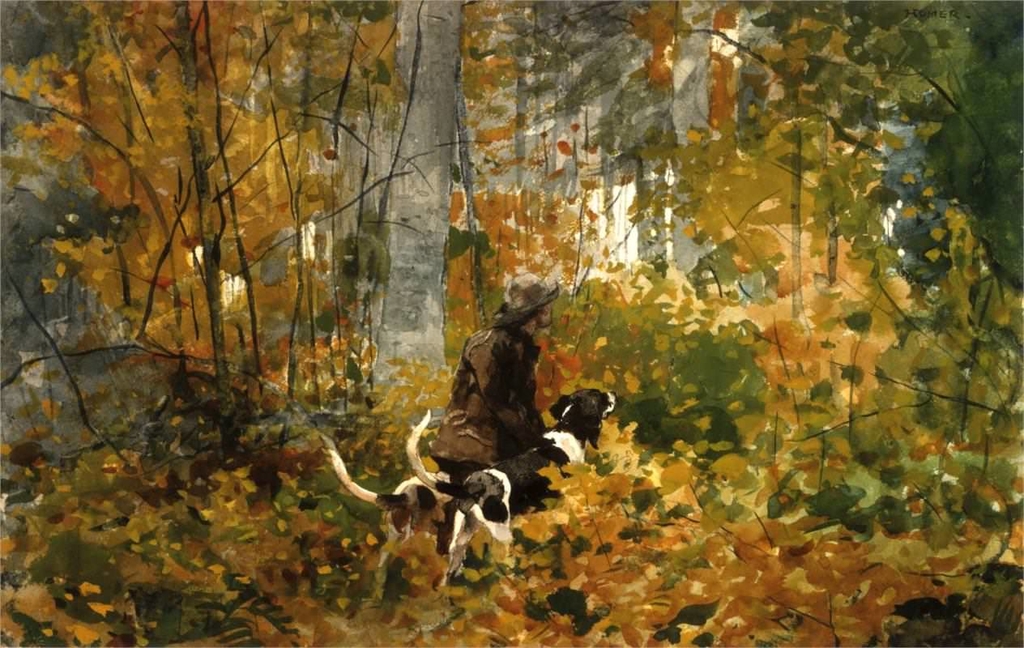 on-the-trail.jpg - Winslow  Homer
