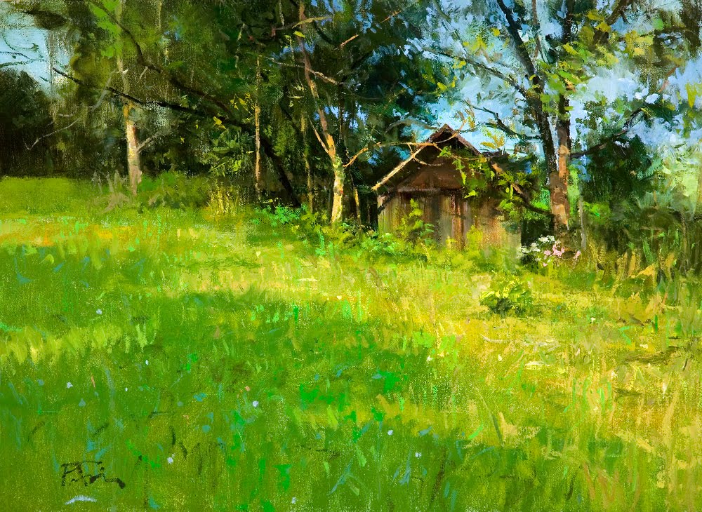 Peter-Fiore-Late-Summer-Shed 14x19.jpg - Peter  Fiore