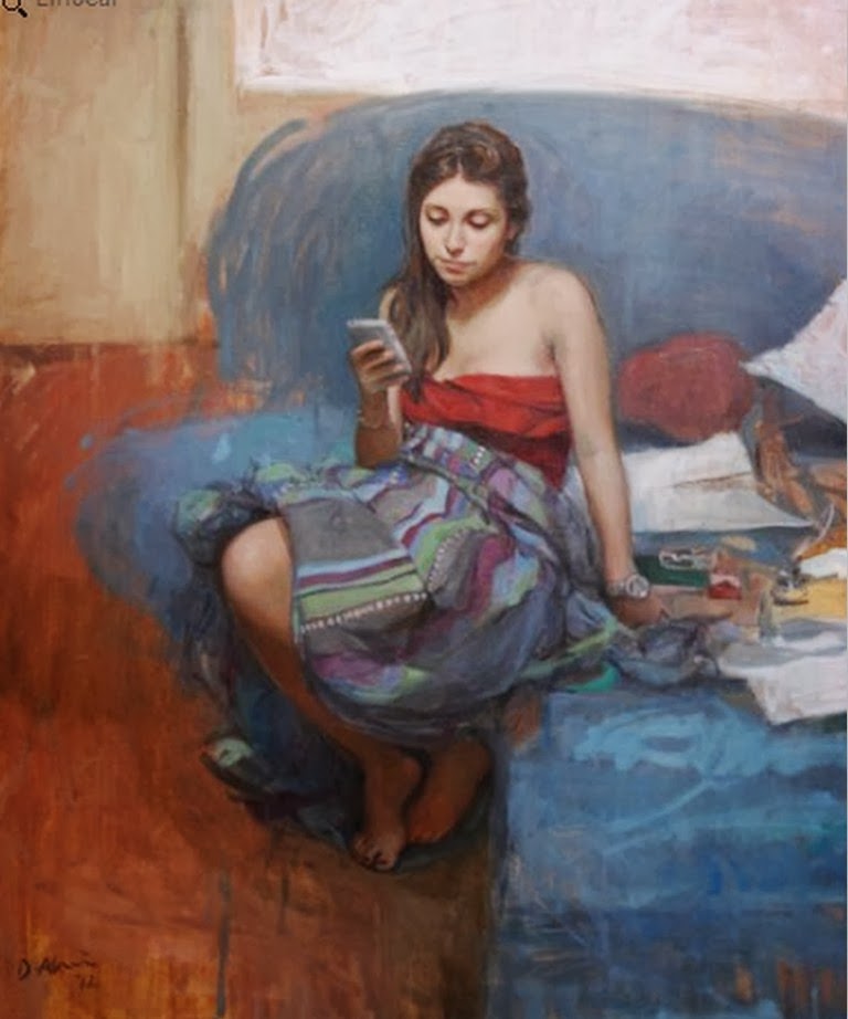 imagenes-mujeres-pintadas-realismo-al-oleo.jpg - Jordi  Diaz  Alama