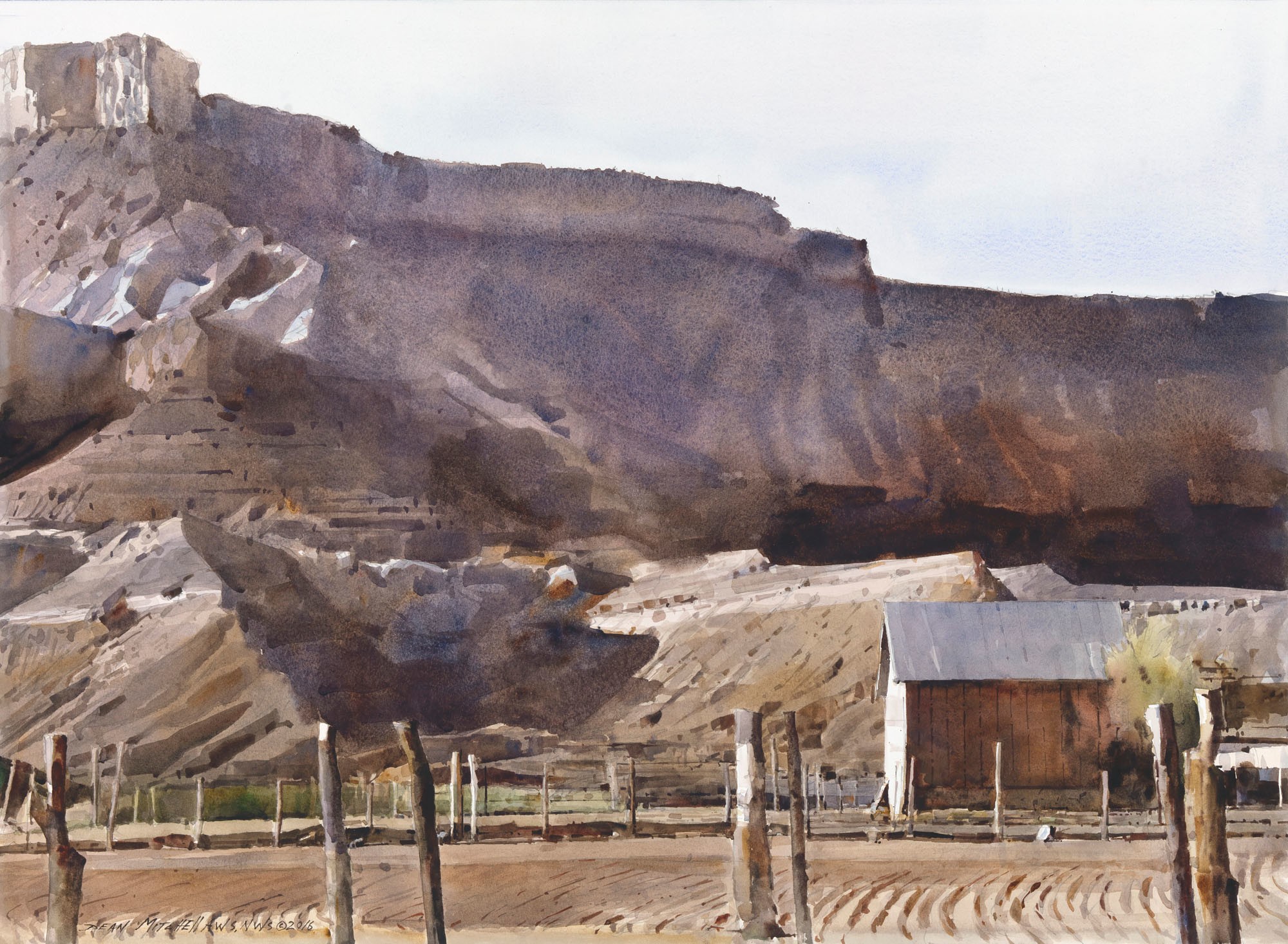 Mitchell_Zions-Farmlands_-Watercolor-22-x30-2000x1466.jpg - Dean  Mitchell