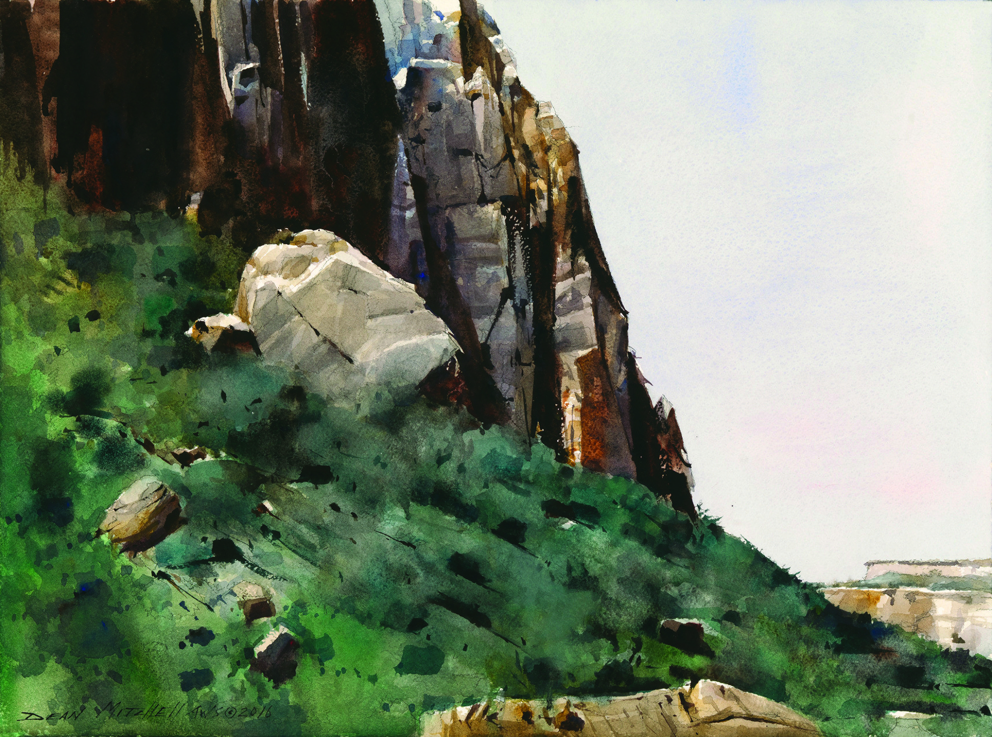 Mitchell_AUCTION_Zions-Stone-watercolor-18x24-2000x1485.jpg - Dean  Mitchell