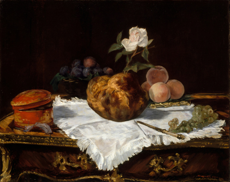 Edouard_Manet_The_Brioche.jpg - Edouard  Manet