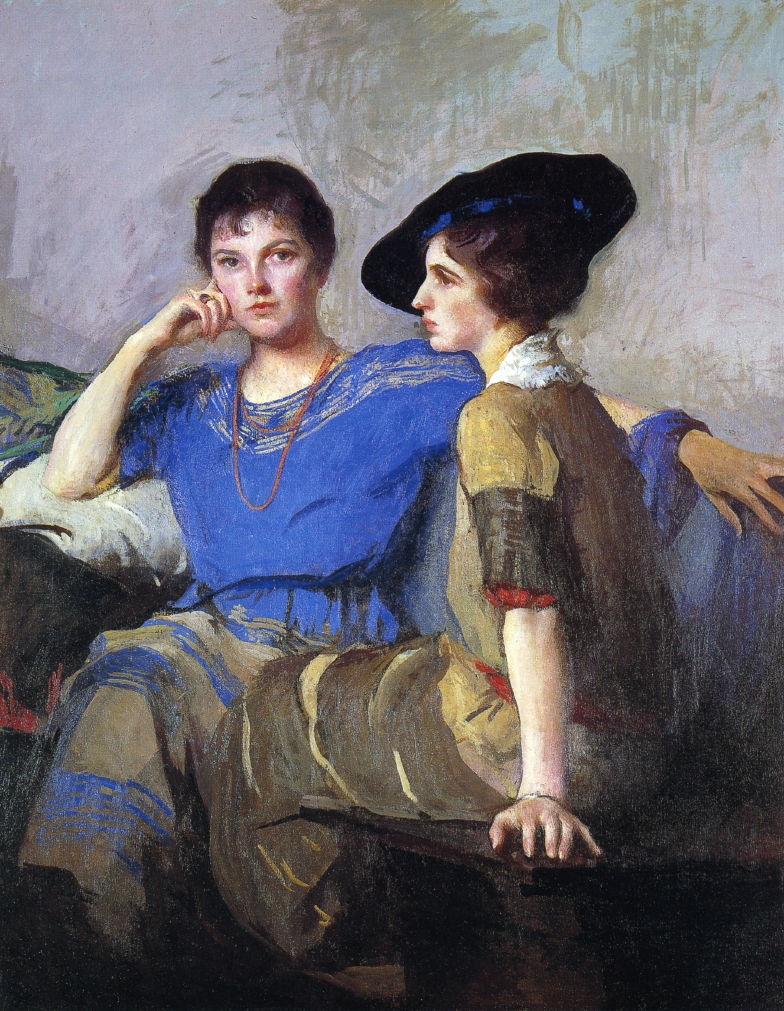 the-sisters-1921.jpg - Zdmund  Charles  Tarbell