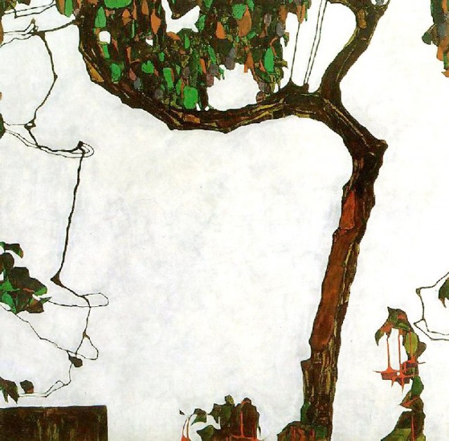 Egon Schiele - Autumn Tree.jpg - Egon  Schiele  02