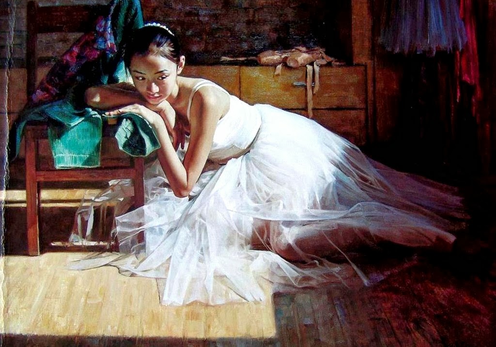 pinturas-realistas-de-mujeres-al-oleo.jpg - Guan  Ze  Ju