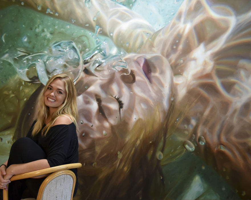 Realistic-Underwater-Paintings-By-Reisha-Perlmutter-4.jpg - Reisha  Perlmutter