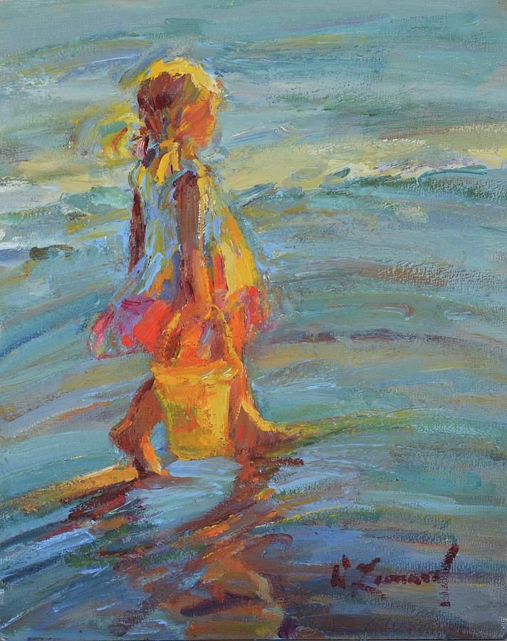 6cdb569241be449be638b52443fda60e--beach-paintings-impressionist.jpg - Diane  Leonard