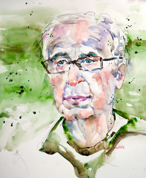 willowdale group of artists nora macphail portrait tuesday toronto north york faces watercolour.jpg - Nora  Mac  Phail  (02)