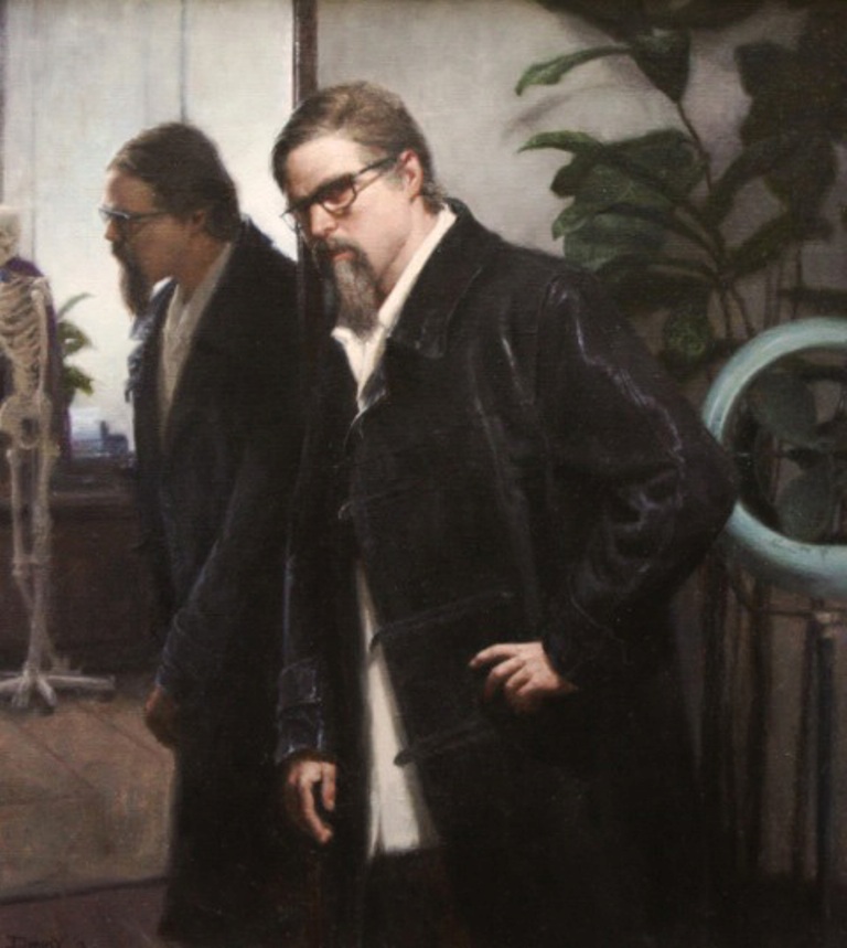 Carl Dobsky, Split (Self Portrait),.jpg - Carl  Dobsky