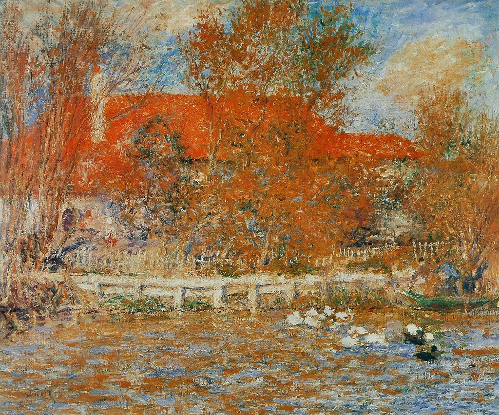 Pierre-Auguste_Renoir_-_La_Mare_aux_canards.jpg - Pierre  Auguste  Renoir