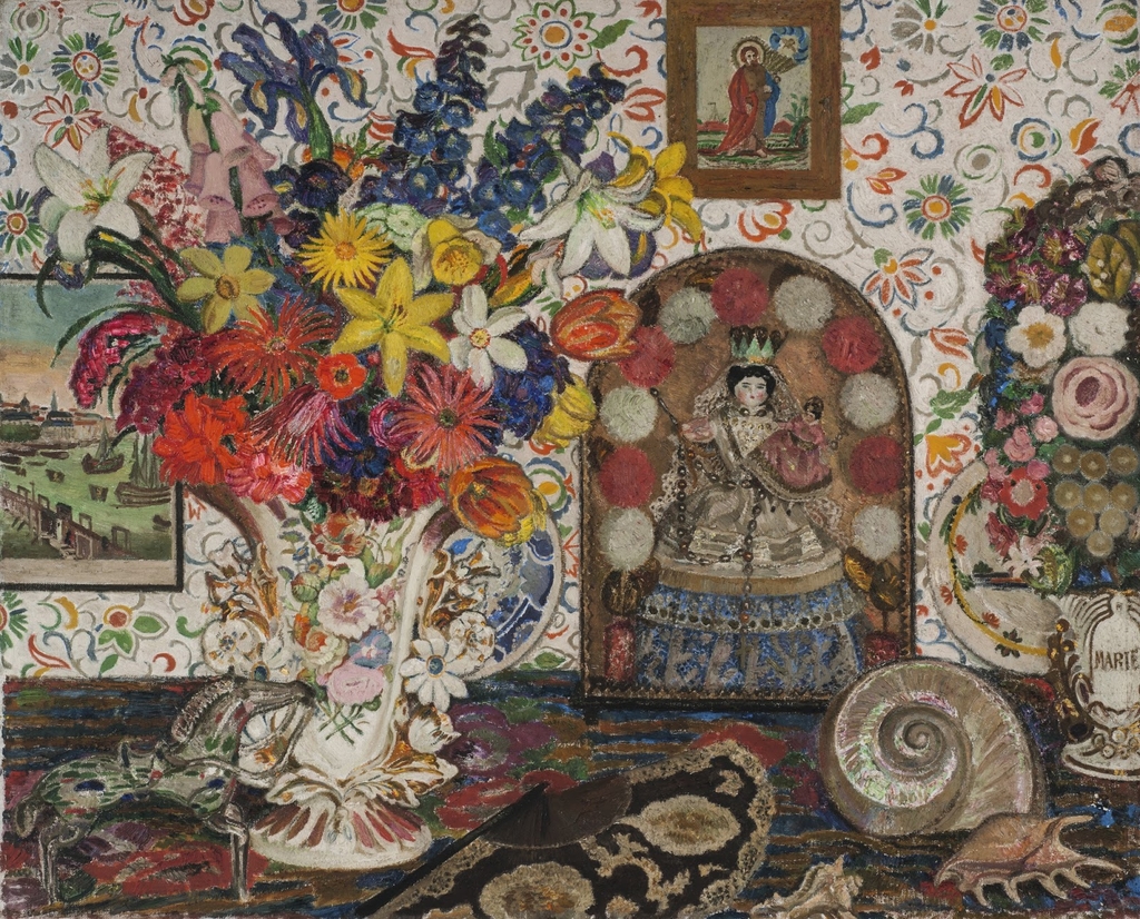 Leon-de-Smet-Still-life-with-flowers-and-shells-1925-30.jpg - Leon  de  Smet