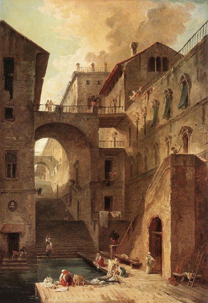 hubert-robert.-l-escalier-des-lavandieres-1796-.jpg - Hubert  Robert
