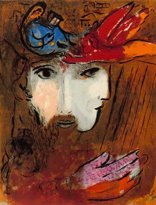 Chagall-ManWoman.jpg - Marc  Chagall