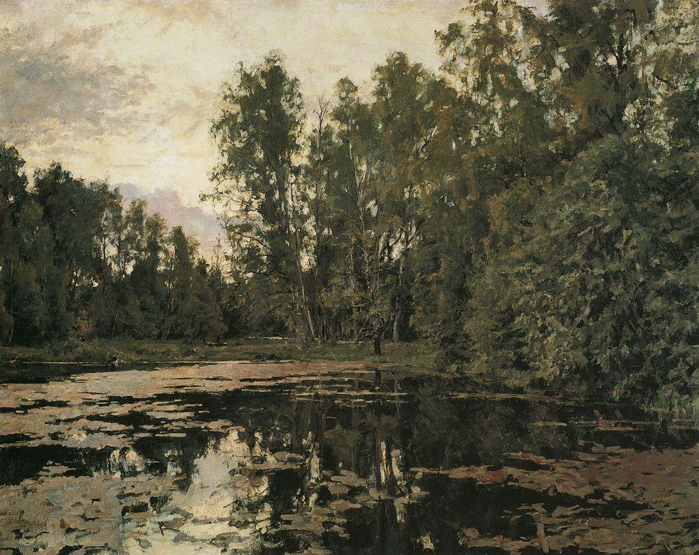 the-overgrown-pond-domotcanovo-1888.jpg - Valentin  Serov