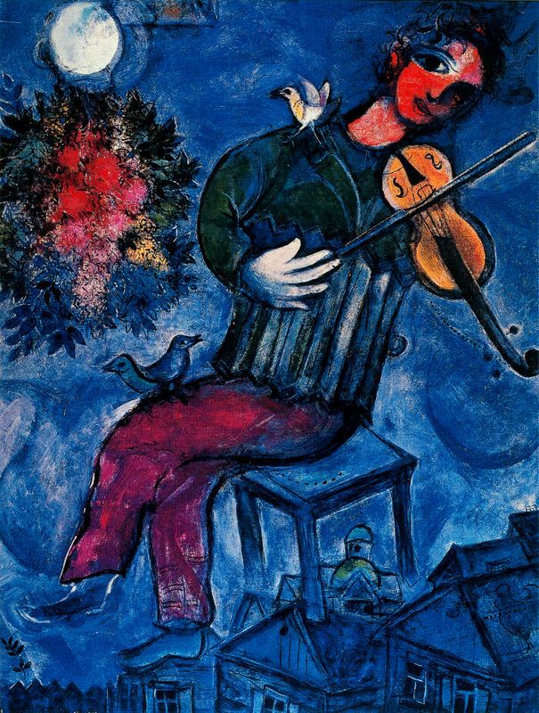 Marc Chagall, Le Violoniste Bleu.jpg - Marc  Chagall