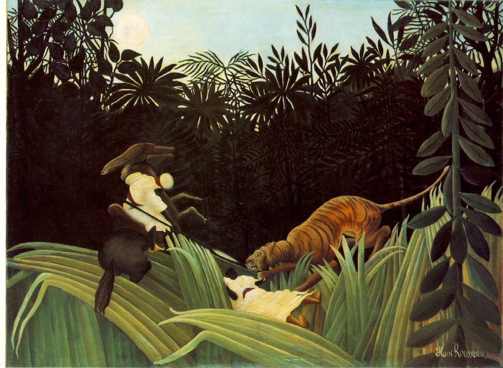 rousseau.eclaireur-tigre.jpg - Henri  Rousseau