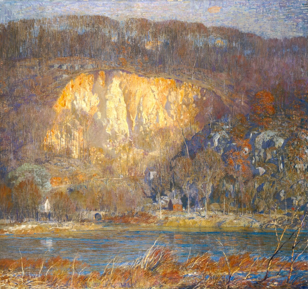 Quarry at Byram, about 1917.jpg - Daniel  Garber