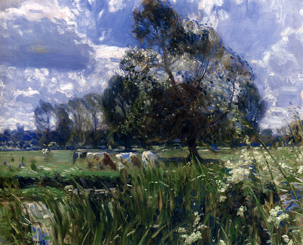 summer_afternoon_on_the_wensum,_costessey-large.jpg - Alfred  James