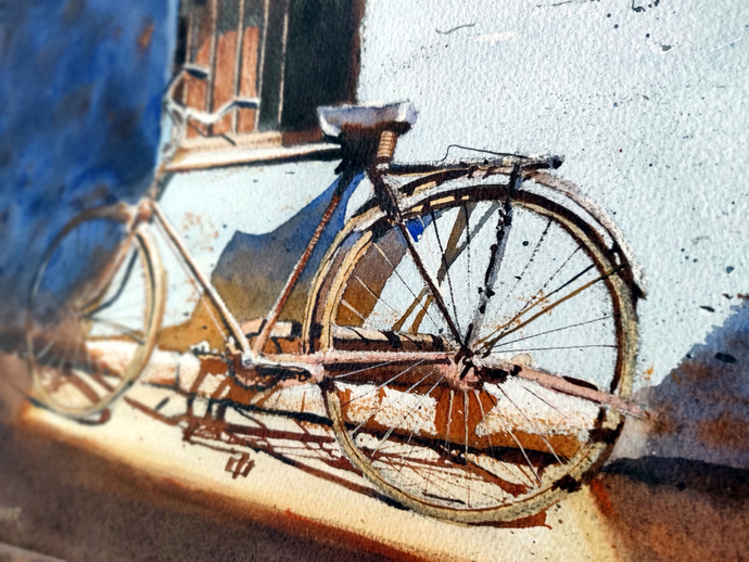 Bicycle_in_spotlight.jpg - Ramesh  Jhawar