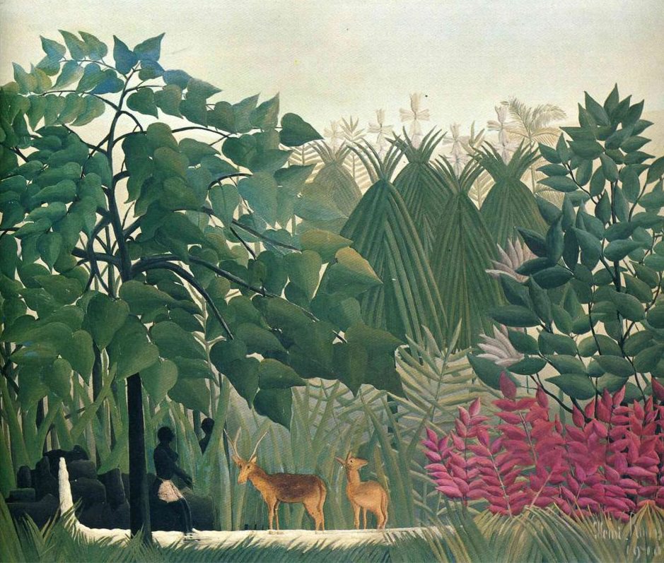 the-waterfall.jpg - Henri  Rousseau