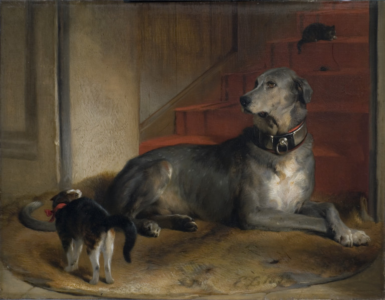 Lady_Blessington's_Dog_-_The_Barrier.jpg - Sir  Edwin  Landseer