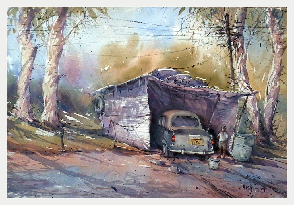 Amit Watercolour125.jpg - Amit  Kapoor