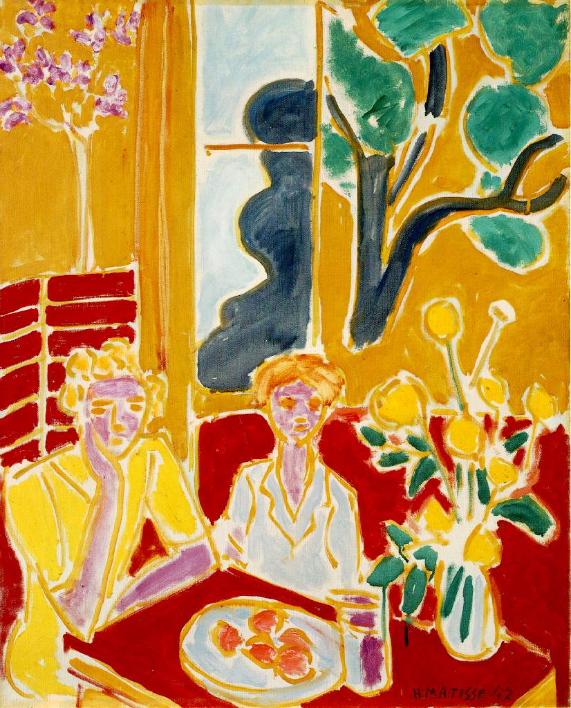matisse.fillettes-jaune-rouge.jpg - Henri  Matisse