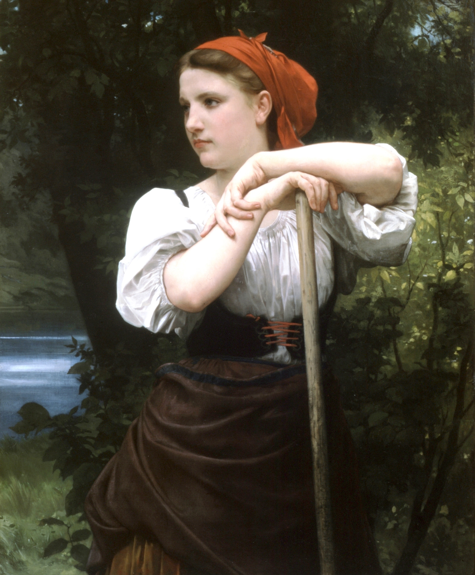 William-Adolphe_Bouguereau_(1825-1905)_-_The_Haymaker_(1869).jpg - Adolphe  Bouguereau