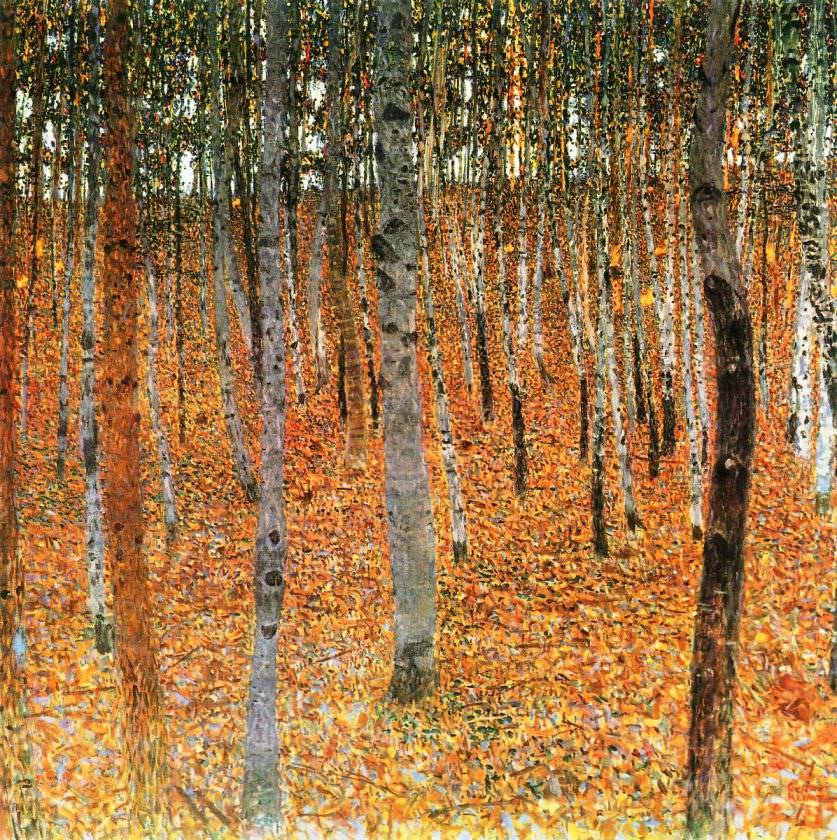 Birch-Trees.jpg - Gustav  Klimt